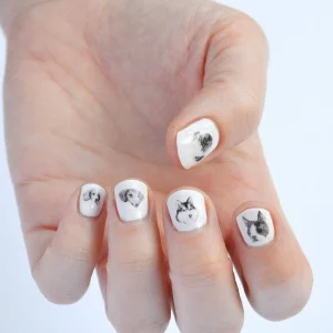 magasin Hello Harriet Stickers Autocollant Pour Ongle ~ Chien ~ 15